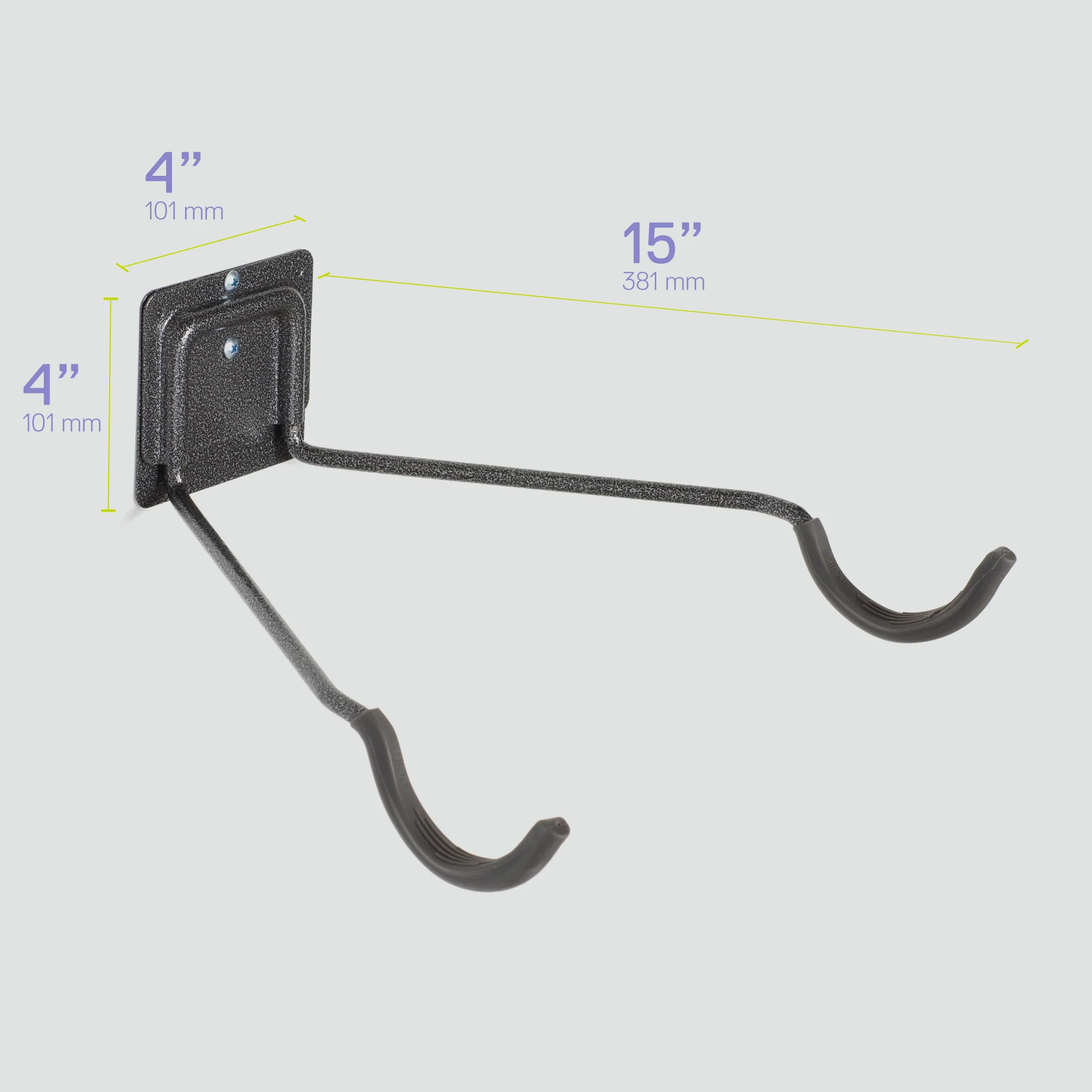 Single Bike Horizontal Wall Mount Rack - Image 8